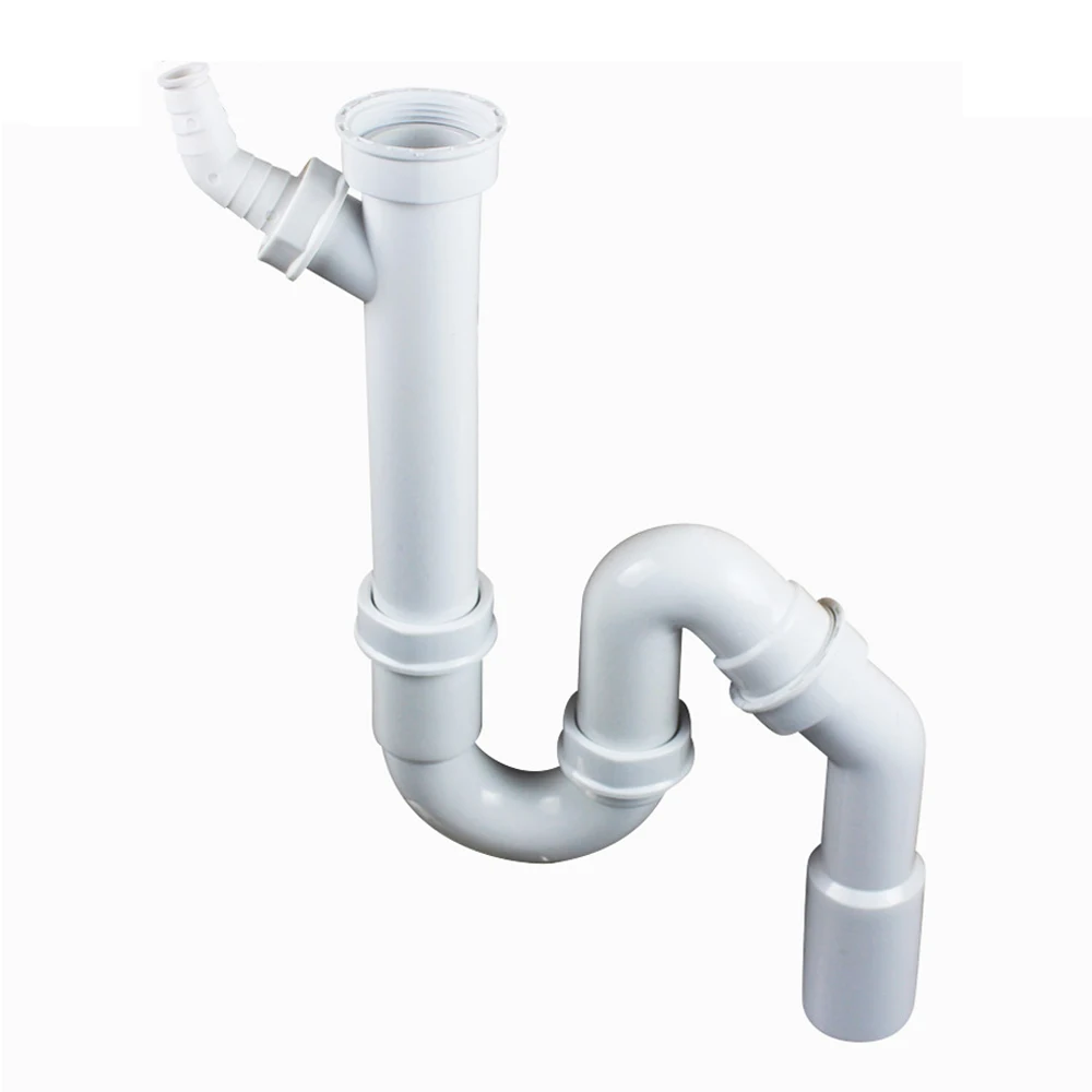 Talea Single Sink Drain Pipe bend Plastic Water Drain Hose into the Wall or FloorNew Multifunction Deodorization Sink Drain Pipe