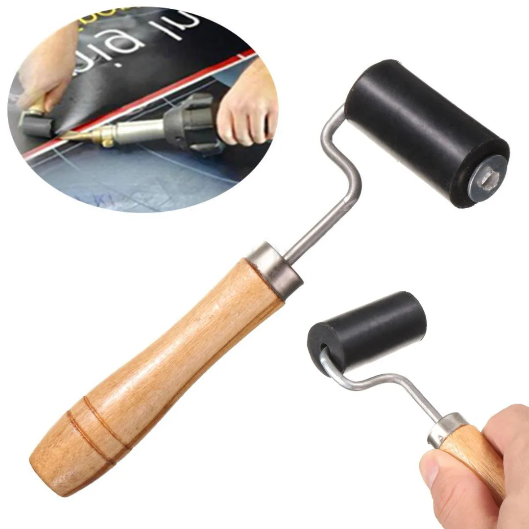 

1pcs New 160mm Plastic Welding Roller Brush Black for Hot Air Torch Welder Tool
