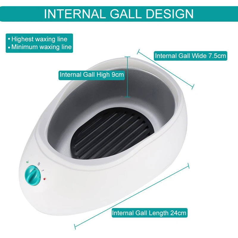 Подогреватель воска парафиновый, л, электрический обогреватель воска для ванны для удаления волос, уход за кожей рук и ног