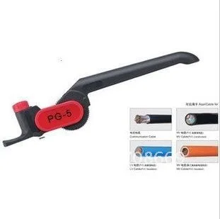 

Ratchet wheel type stripper,cable knife PG-5