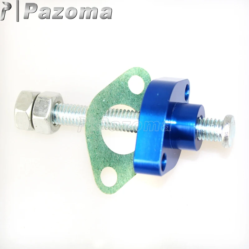 Blue Manual Adjuster Cam Timing Chain Tensioner For Kawasaki ATV Kef 300 Lakota Klf 110 Mojave Klf 185 220 250 300 400 Bayou