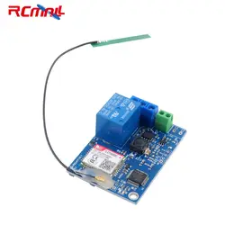 RCmall 1 Channel Relay Module SMS GSM Remote Control Switch SIM800C STM32F103CBT6 for Greenhouse Oxygen Pump FZ3024