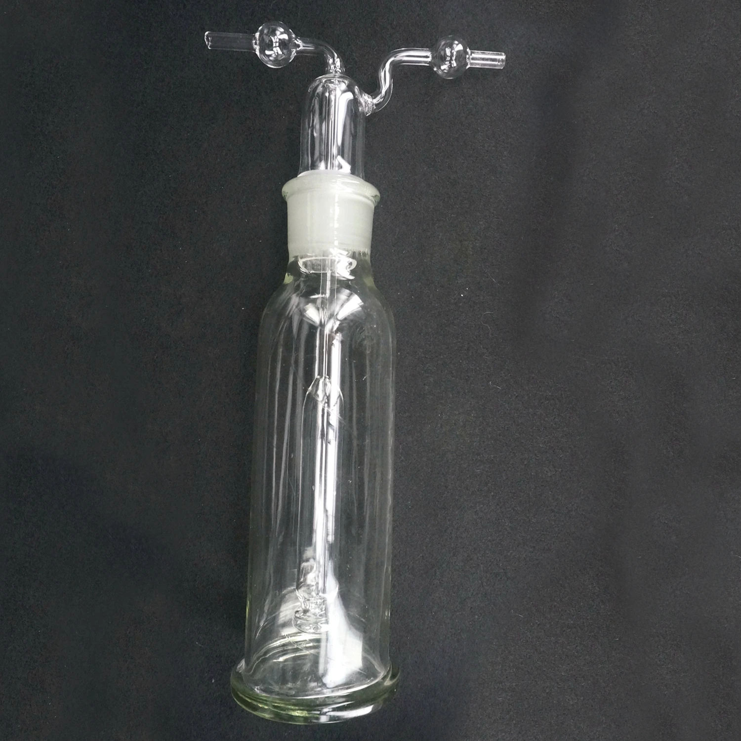 Lab 500ml Glass Gas Washing Bottle Multihole Glassware Chemical Instruments Lab Use