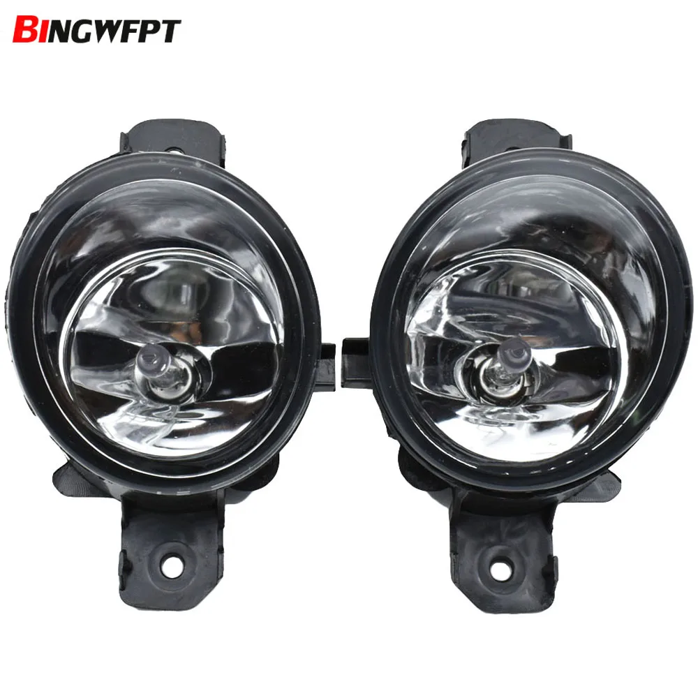 2PCS Car styling LED Fog Lights 12V H11 halogen Fog lamps  For Nissan March Micra K12 K13 2005-2017