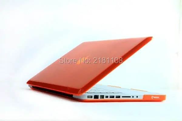 NEW Slim Glossy See-throught Crystal Hard Case Plastic Cover For NEW Macbook PRO 13 A1278 15.4inch A1286