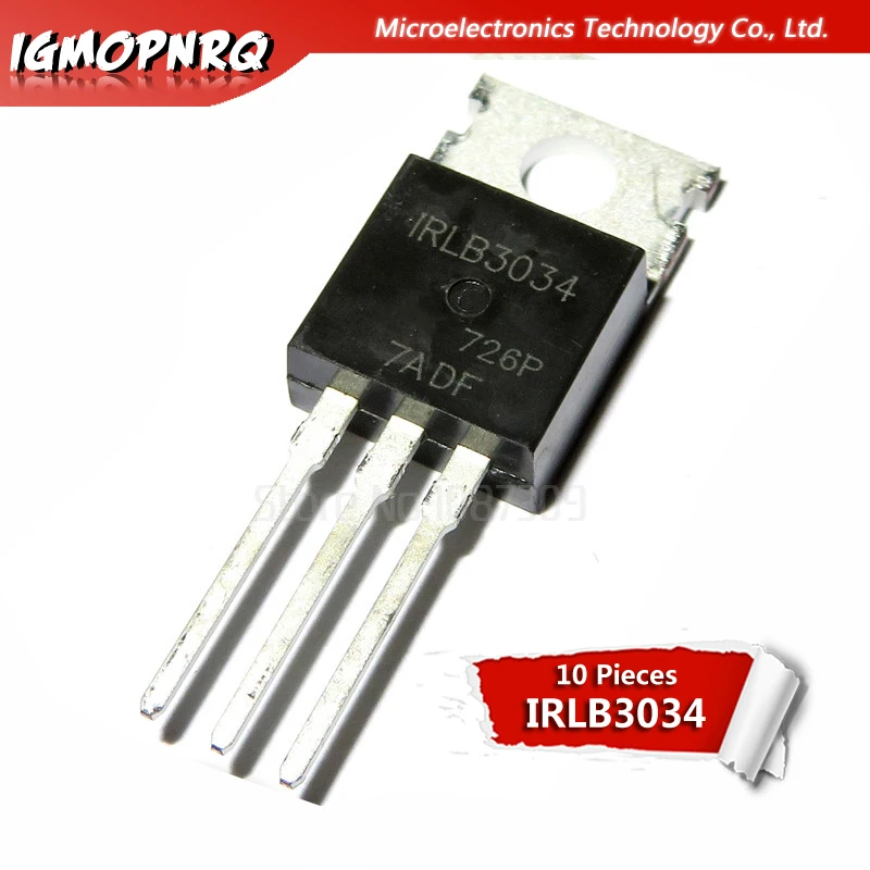 10PCS IRLB3034 TO-220 IRLB3034PBF TO220 new MOS FET transistor