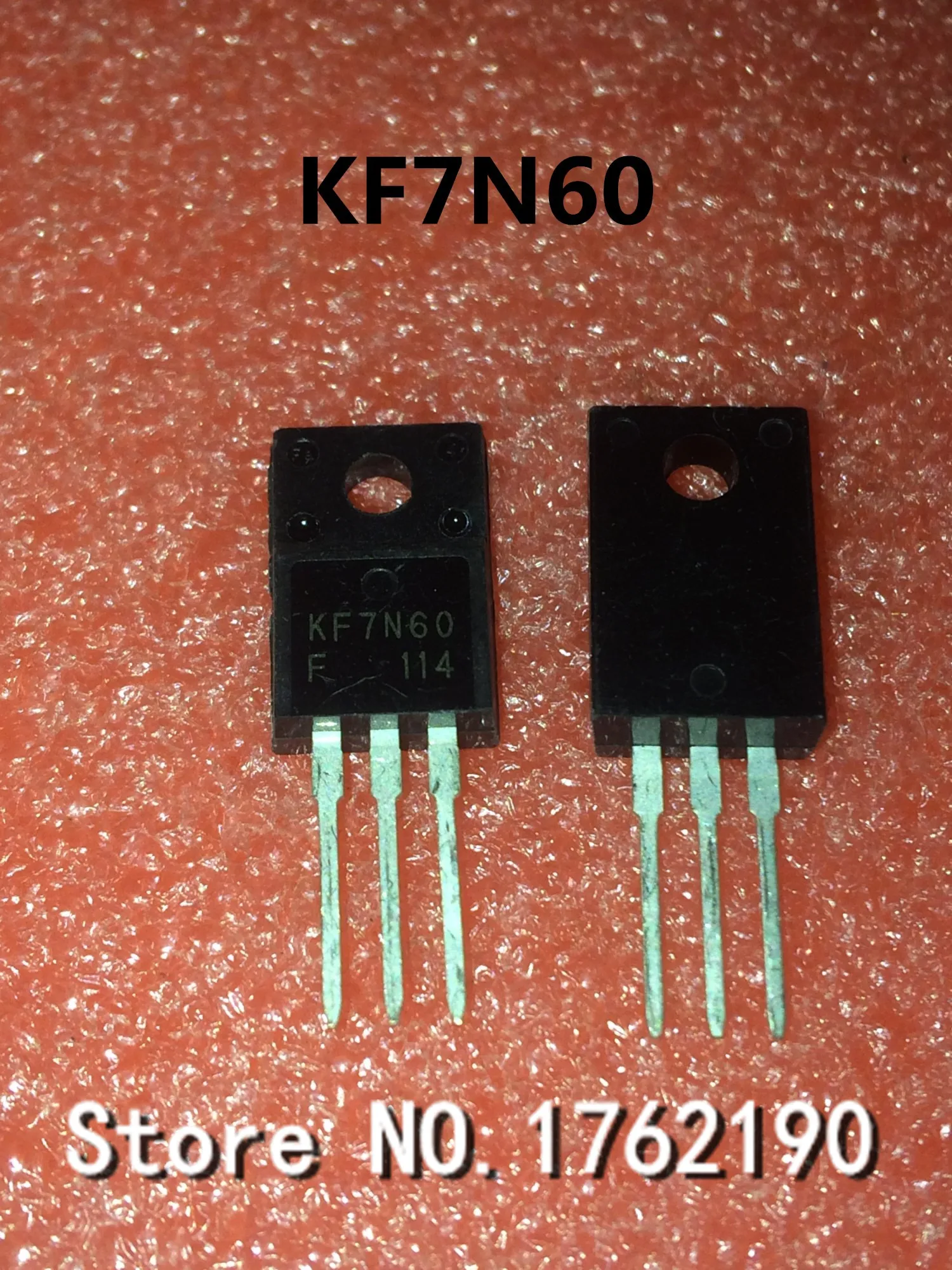 

5PCS/LOT New KF7N60 TO-220F N-channel 7N60 MOS FET 600V 7A