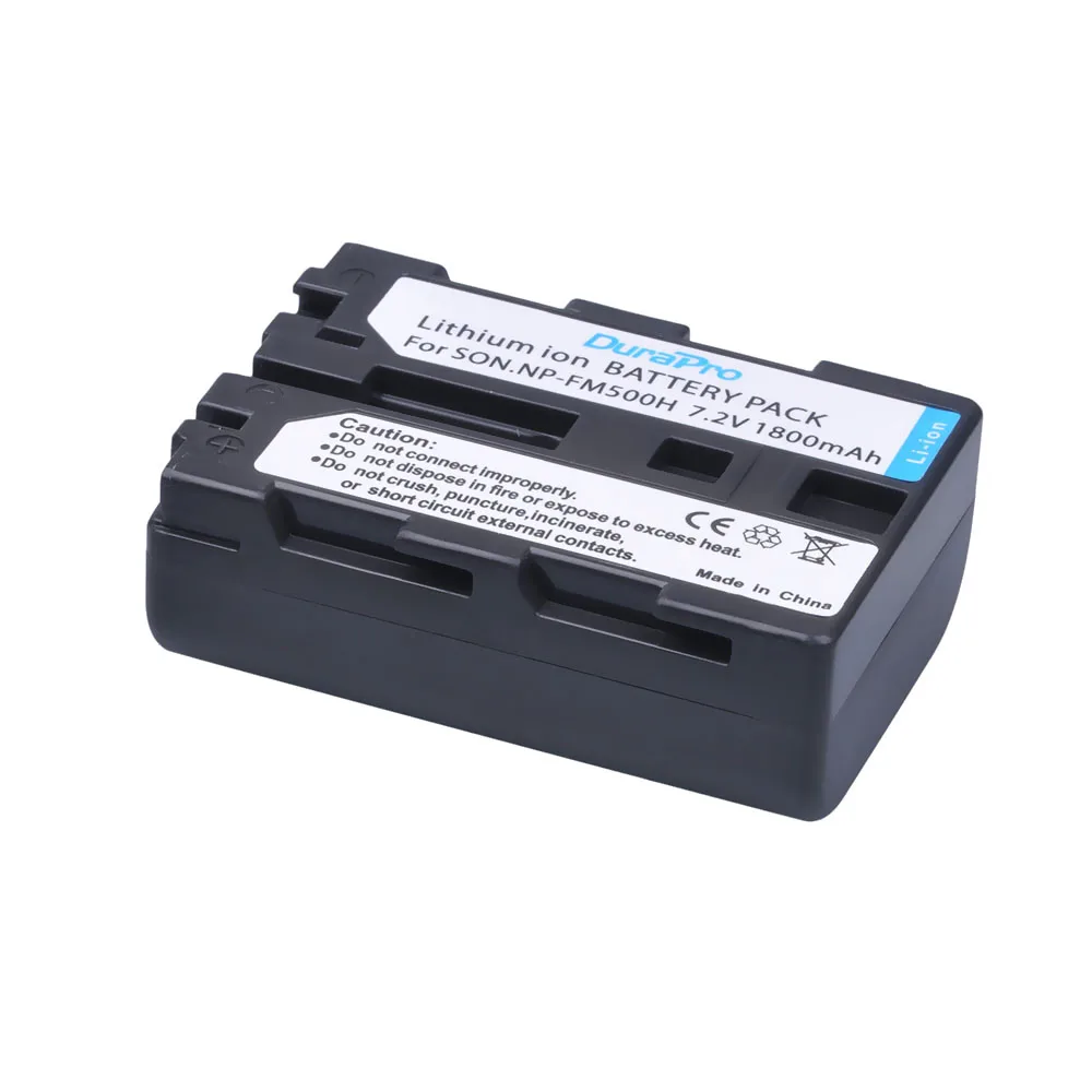 DuraPro NP-FM500H NP FM500H Bateria NPFM500H Camera Battery For Sony A57 A58 A65 A77 A99 A550 A560 A580 Battery L50