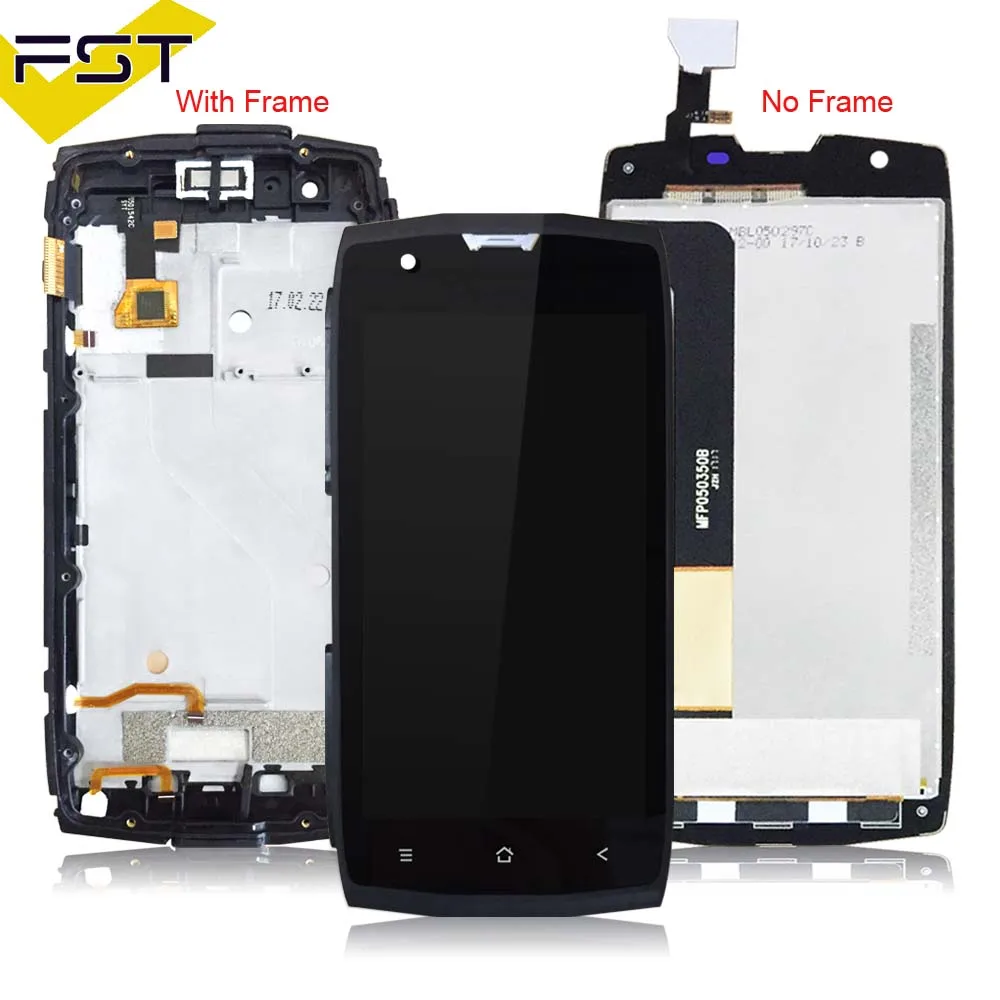 

100% Tested Display Lcd with Touch Screen Digitizer For Archos Sense 50X Lcd With Frame Assembly Replacement Parts+Tools