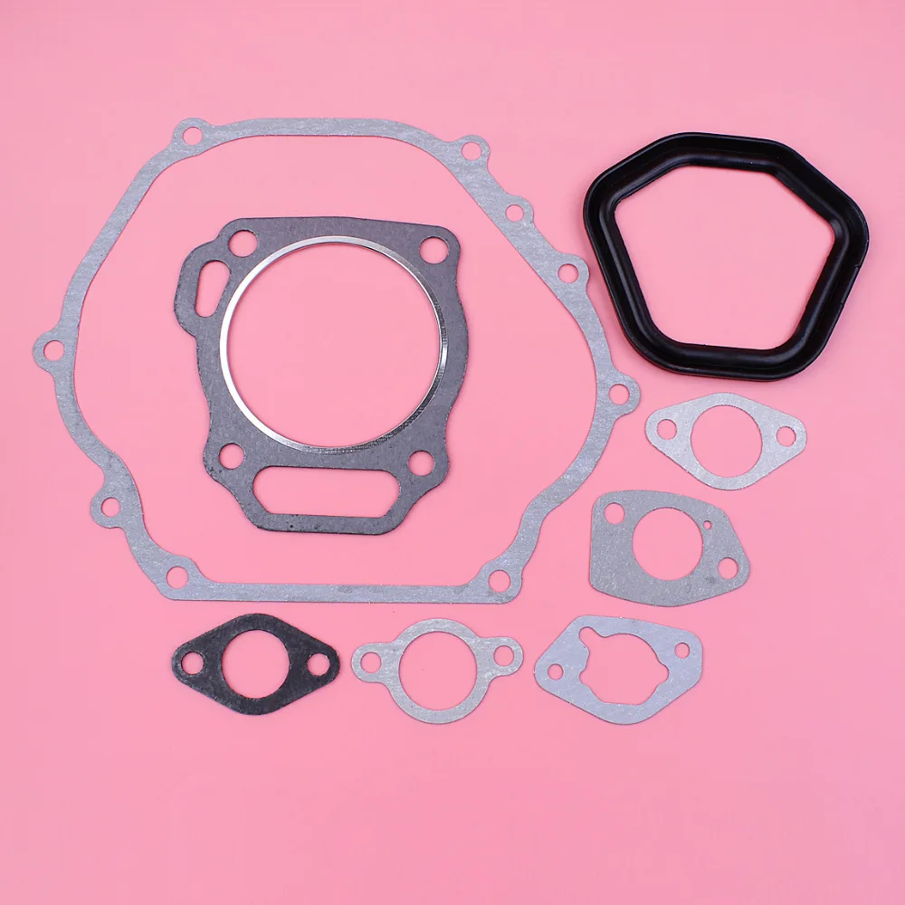 Crankcase Cylinder Carburetor Valve Intake Gasket Set For Honda GX390 GX340 13HP 11HP GX 390 340 Chinese 188F Engine Motor Part