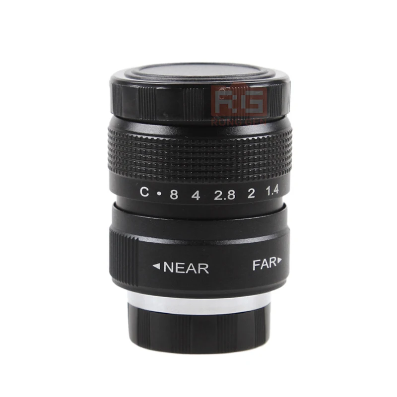 Fujian 25mm F1.4 CCTV Movie TV lens +C-Mount for Canon Mirrorless Camera EOS M M2 M3 M5 M6 M10