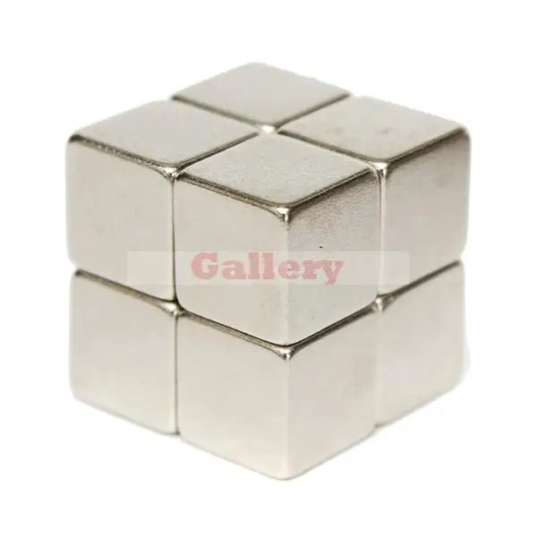 

8 Pcs N52 10x10x10mm Block Super Strong Rare Earth