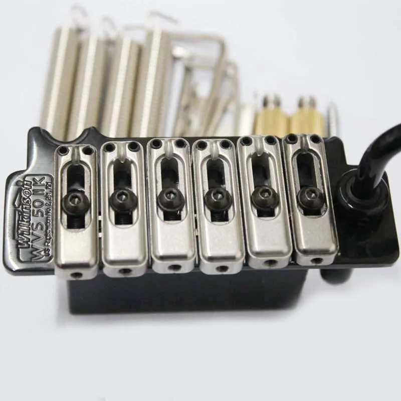New Wilkinson WVS 50 II K guitar tremolo bridge kit Chrome,Black Brand From Korea view 3