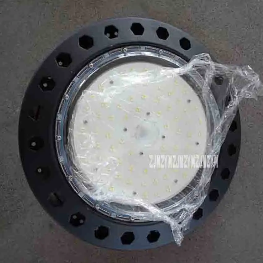 6 Cái/lốc 100W UFO 3030LED Công Nghiệp Khai Thác Mỏ Đèn Xưởng Trong Nhà Nhà Chiếu Sáng Đèn 85-265V 100-110LM/W 6500-7000K (280*105 Mm)