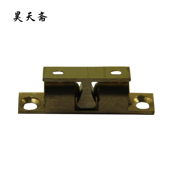 

[Haotian vegetarian] antique copper beads touch / antique furniture copper fittings copper 3.8cm touch Card / HTL-041