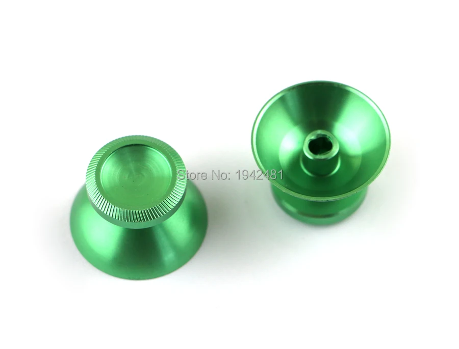1set Aluminum Metal Analog Joystick thumb Stick grip Cap Replacement Repair Parts for Microsoft Xbox 360 Gamepad Controller
