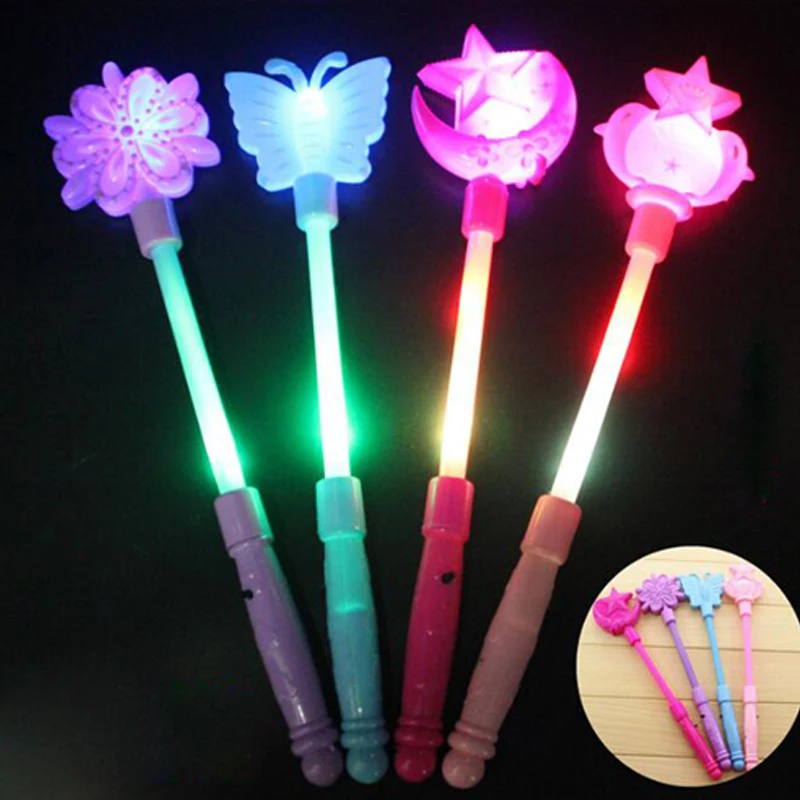 wedding decoration LED glow Stick Wands Rally Rave Cheer Batons Party Flashing Glow Stick Light Sticks glow party supplies