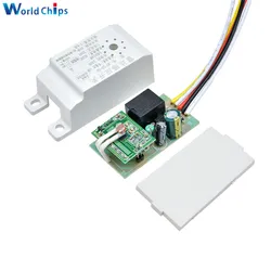 220V AC 50Hz Auto Infrared Sensor Swicth Body Motion PIR Microwave Radar Sensor Module Sensitivity 7LUX In Stock