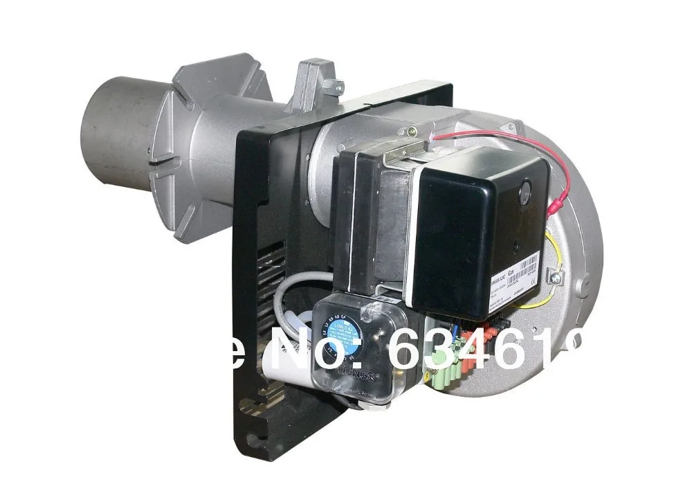 One Stage Gas Fire Burner, Automatic Control Lpg / Ng Burner For Oven, Boiler Flame Burner