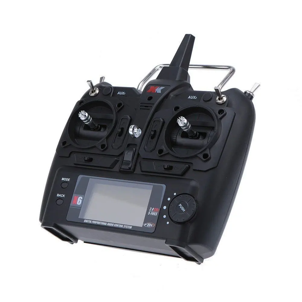 Original XK X6-001 2.4GHz 6CH Transmitter for XK K100 K110 K123 K124 RC Helicopter Drone