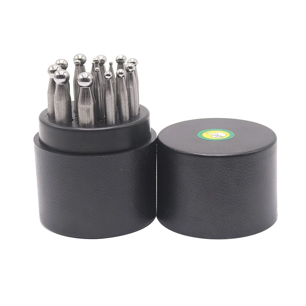 PHYHOO Round Head Punching Drill Jewelry Making Tool 4