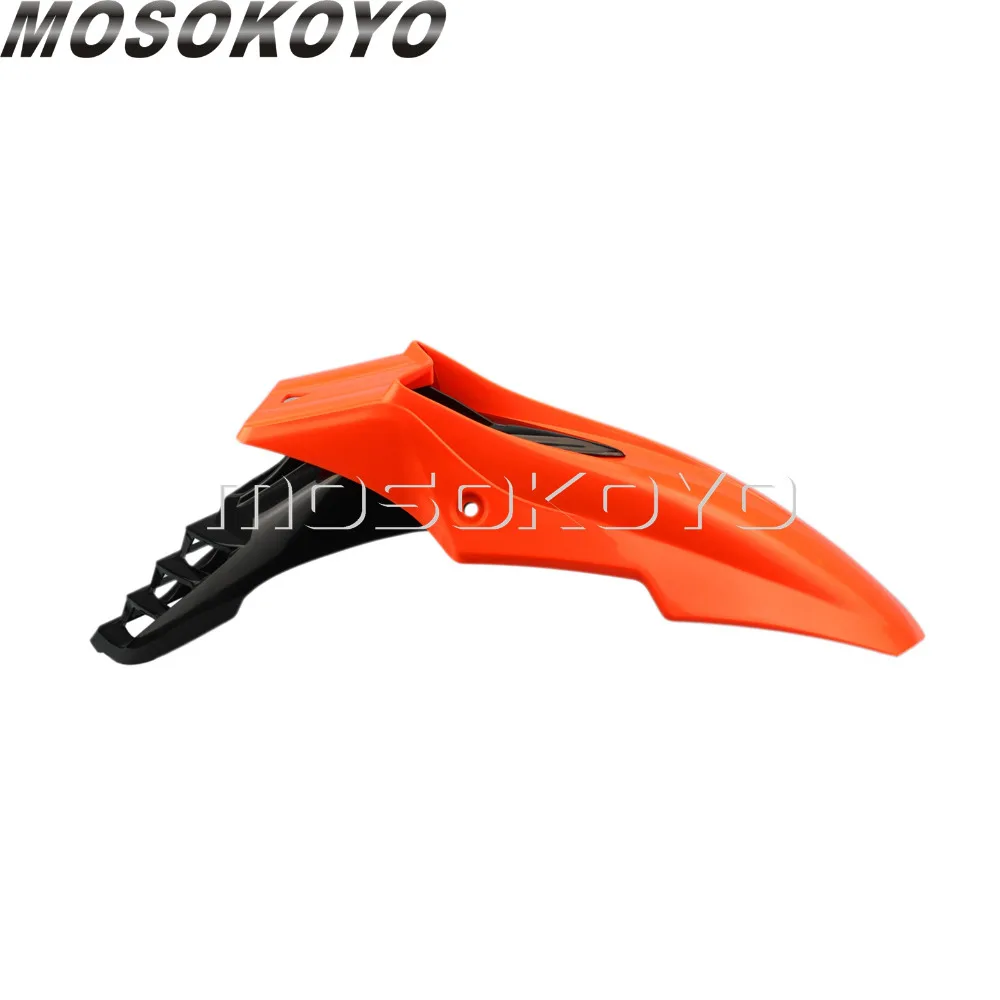 Supermoto Front Fender Universal Dirt Pit Bike Mudguard Motocross Mud Guards for EX EXC SX SXFXC XCF XCW XCFW XC Enduro Off Road