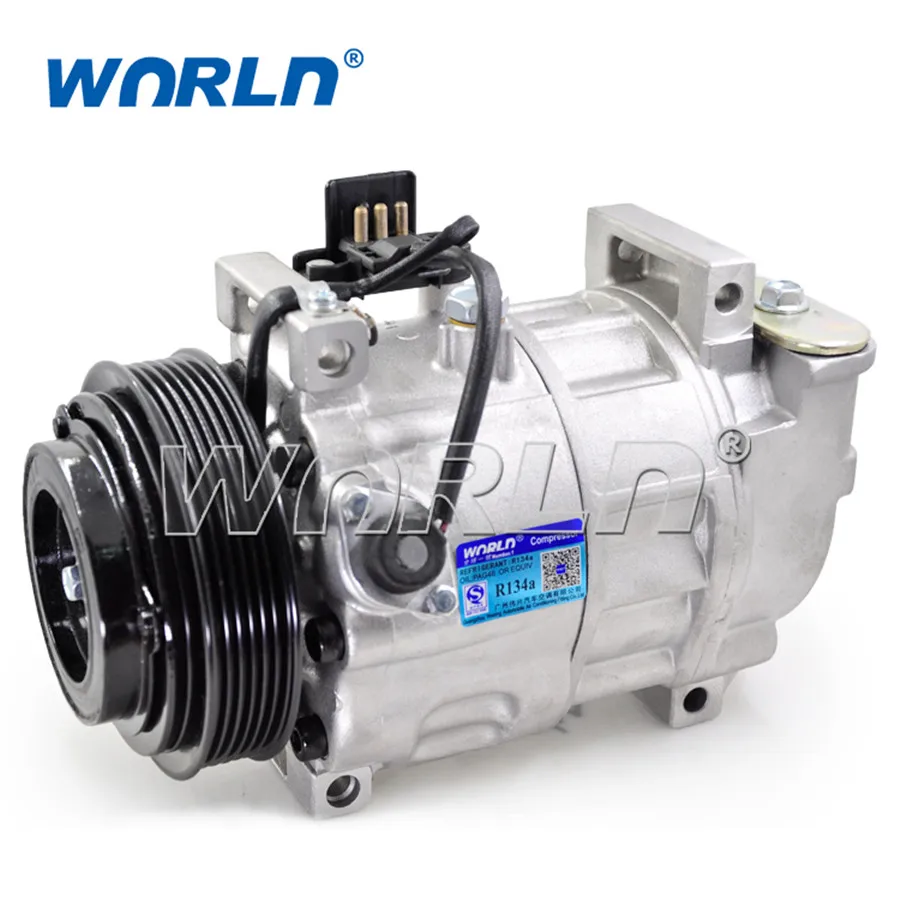 AUTO AC COMPRESSOR 6CA17C for W202 1993 2000 S202 1996 2001 C208 A208 4471002485 0002301311 0002345203 002340711 4471002480