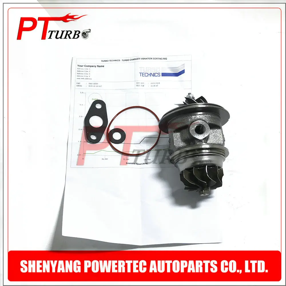 Turbo charger core for Ford Ranger 2.2L Engine PUMA- 49131-06340 turbine cartridge repair kit 49131-06300 turbolader replacement