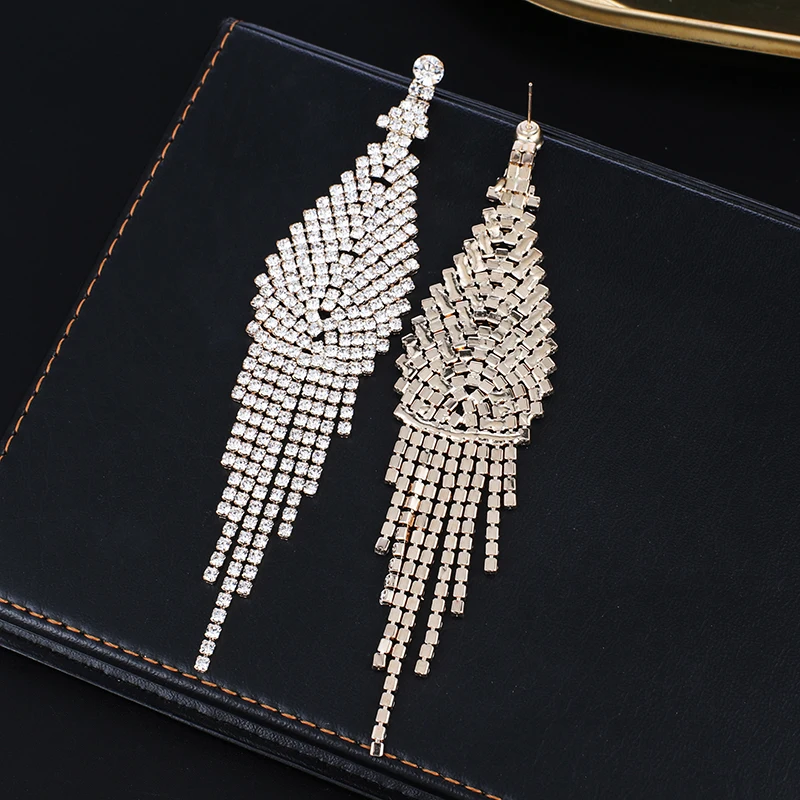 YFJEWE 2019 New Elegant Ethnic Tassel Hanging Dangle Drop Earrings For Women Female New Wedding Party Jewelry Accessories#E624