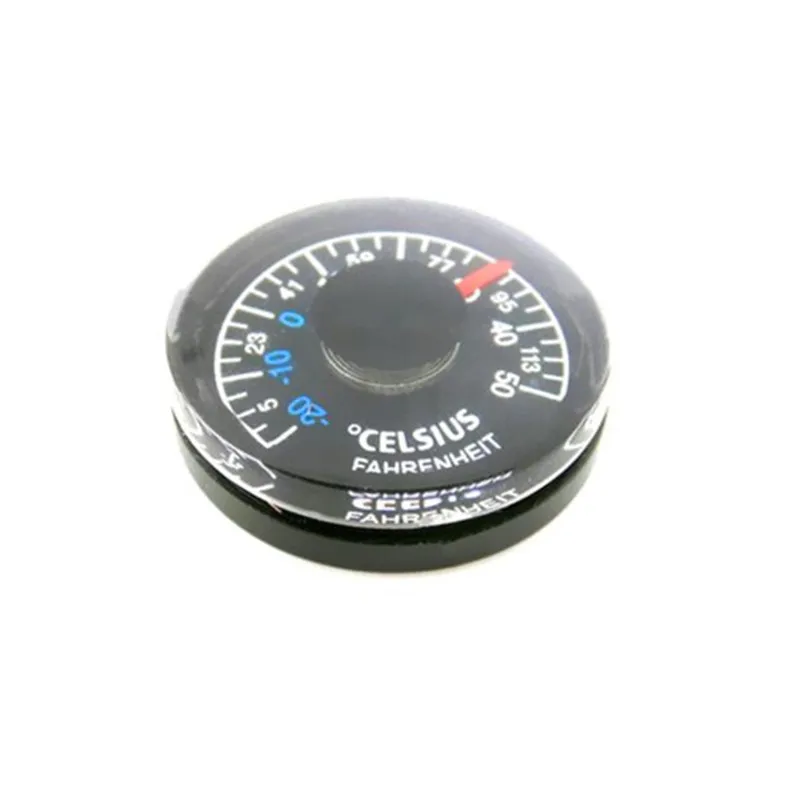 -20-50C Pointer Diameter 20/25/27mm Plastic Round Mini Point Thermometer Circular Celsius