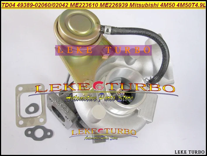 Free Ship TD04 49389-02060 49389-02042 ME223610 ME226939 Turbo Turbocharger For Mitsubishi canter fuso Truck 4M50 4M50T 4.9L Oil