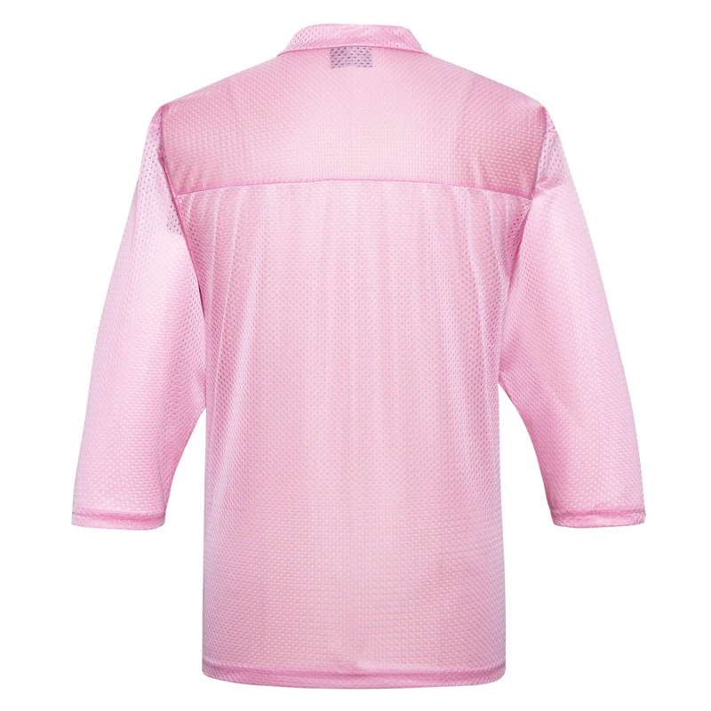 Mesh Ice Hockey Jersey For Training Pink