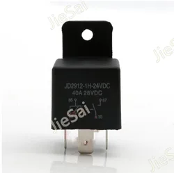 4pin 12V 24v 36V 60v 72V 80V 40A Automotive relay Car Auto Relay with fixed handle and Relay Socket