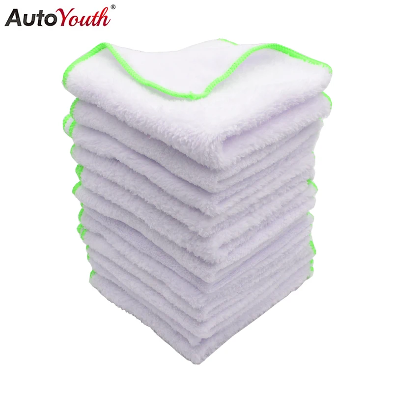 12PCS Super Soft Microfiber Towel Car Washing Cloth for Car Polish&Wax Car Care Car Kitchen Housework Cleaning Drying Towel