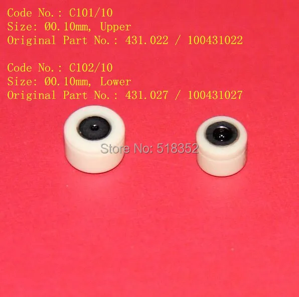 charmilles diamond guide set d=0.10mm,upper &lower( 1set=2pcs c101+c102) 104433460(100431022+ 100431027)WEDM-LS Machine Parts