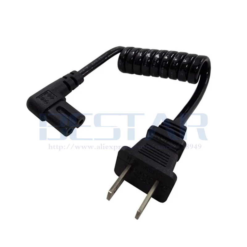"Plug com 2 pinos para iec 320 c7,