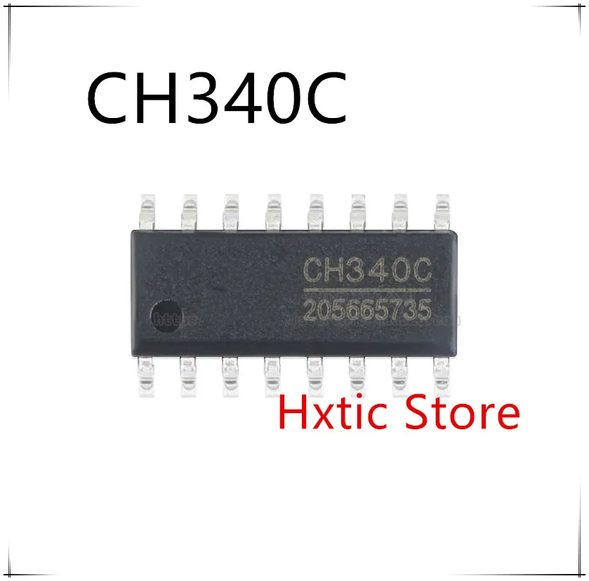 20pcs/lot CH340C SOP-16 USB Serial chip