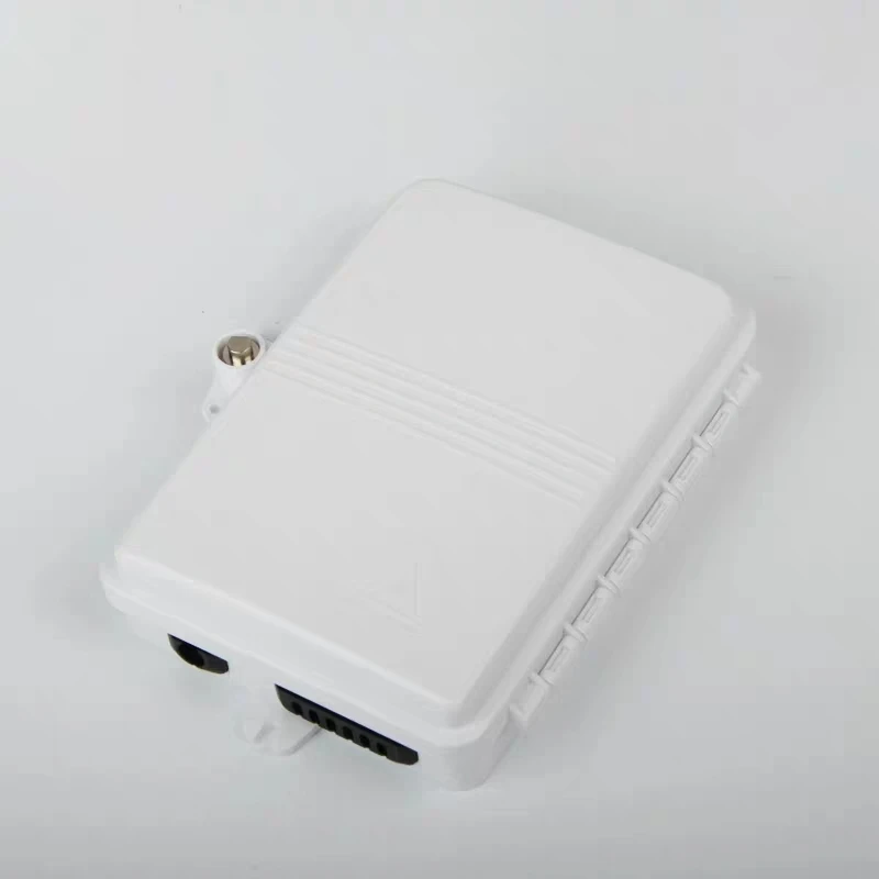 ftth mini Distribution box for 6 core or 1*4 PLC splitter IP65 indoor outdoor optical fibre junction box Free Shipping 4 PCS