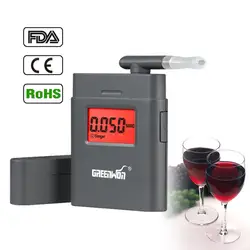 Police Alcohol Tester Professional Digital LCD Display Screen Breathalyzer Detector 838