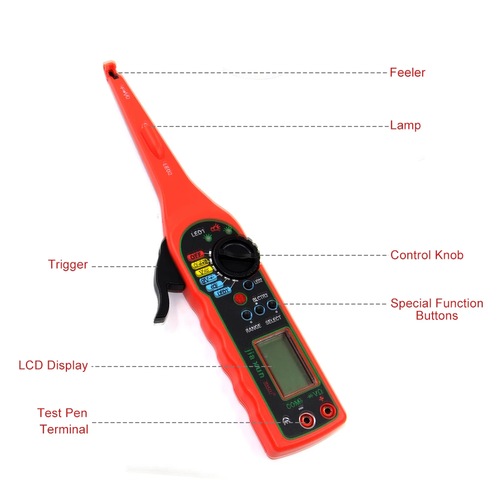 New Power Electric MS8211 Multi-function Auto Circuit Tester Automotive Electrical Multimeter Lamp Car Repair car detector