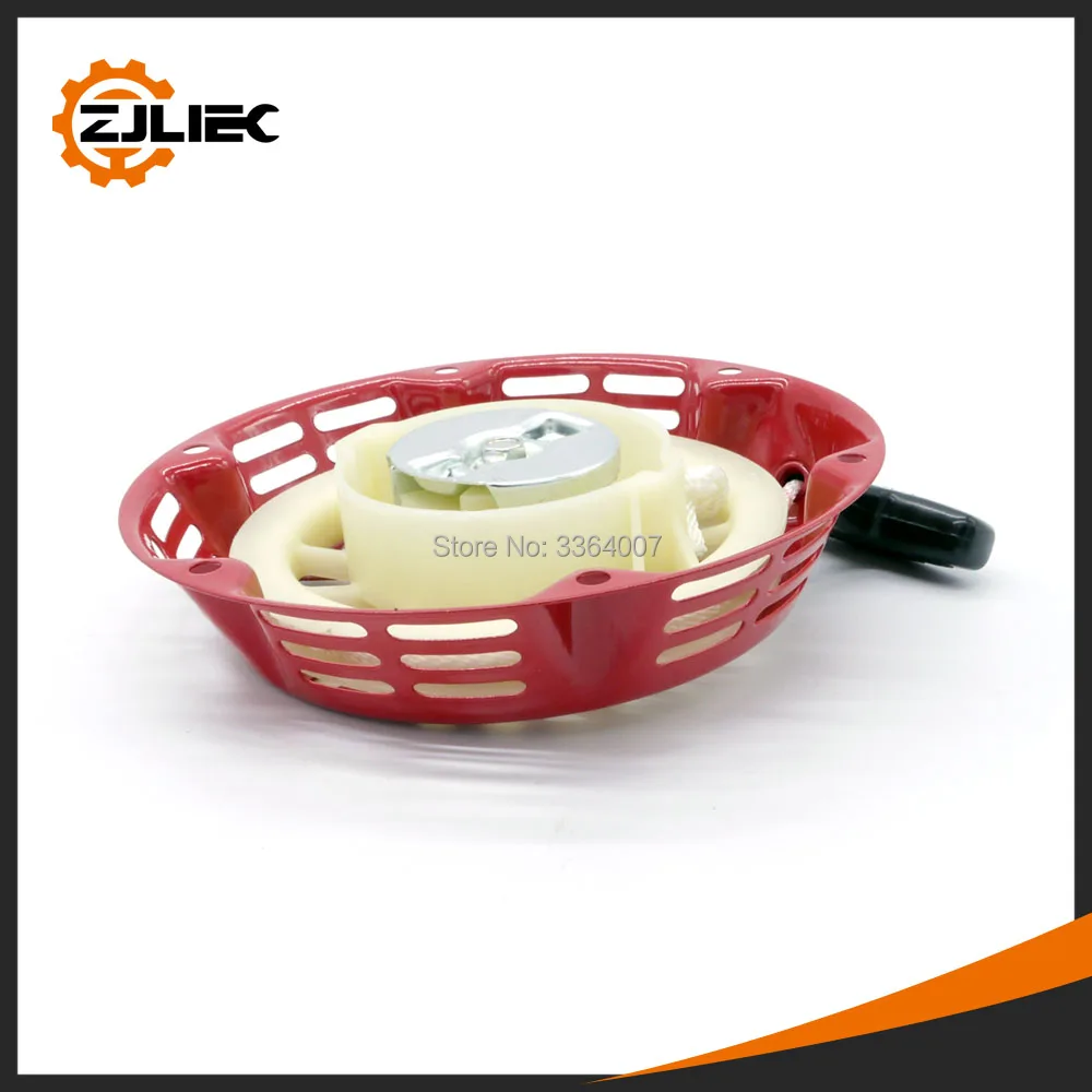 1pc GX160 recoil starter fit for Honda gx160 GX120 gx140 GX200 engine 5.5HP 6.5HP generator 168F engine pull starter assembly