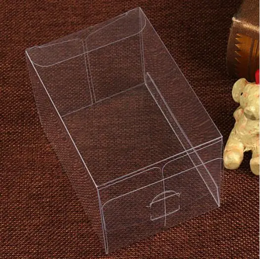 PVC Clear MATCHBOX TOMY Toy Car Model 1/64 TOMICA Hot Wheels Dust Proof Display Protection Box 82*40*30mm