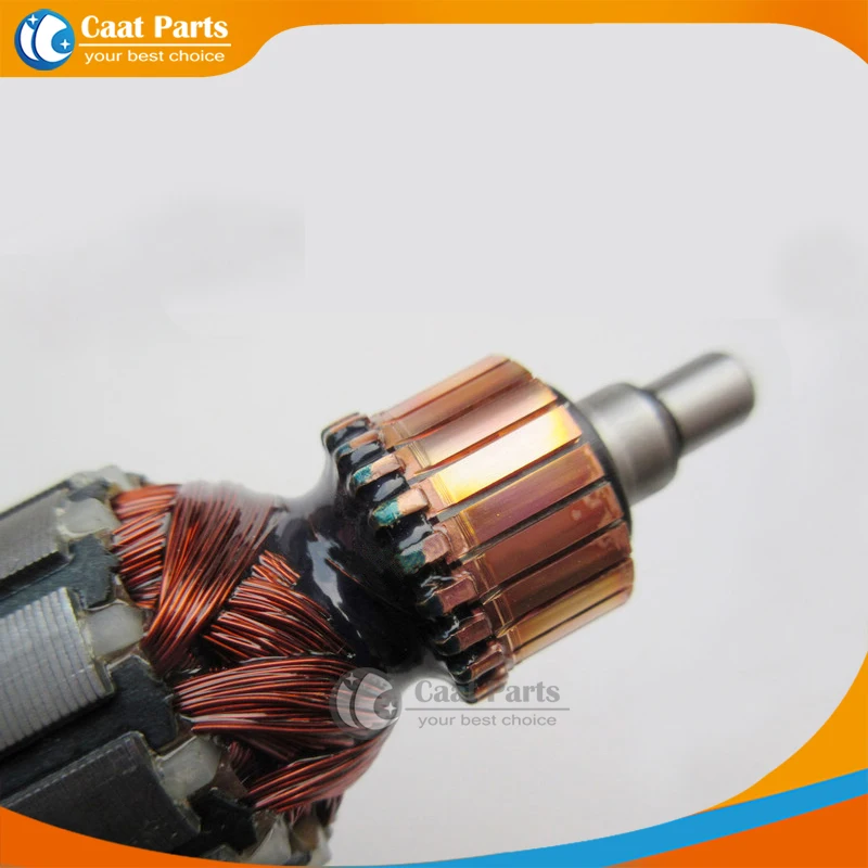 AC220-240V 6 Teeth Drive Shaft Armature Rotor for Bosch 24 GBH2-24 GBH2-24DSR GBH2-24DFR GBH2SE GBH2-24RLE GBH2-24DRE