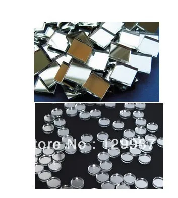 

Hot selling Free shipping 500pcs round add 500pcs square 1.2mm , 1x1cm mix acrylic wall mirrror sticker ,1000pcs per set