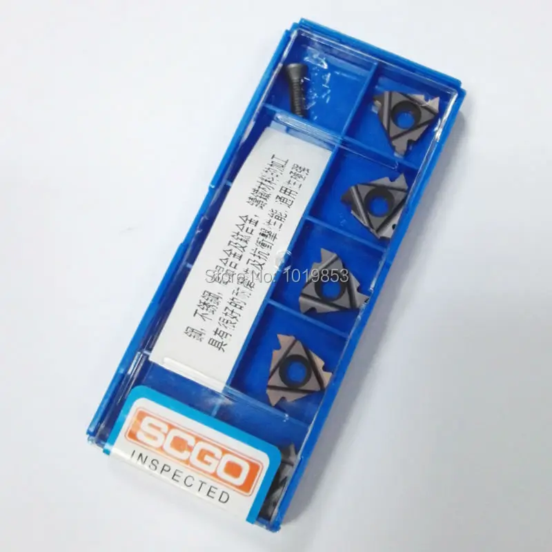 16IR G60 GP8125 твердосплавные резьбовые вставки для резьбы токарного инструмента с ЧПУ