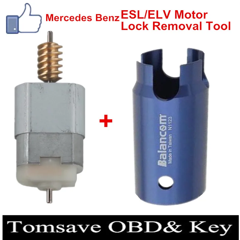 ESL ELV Steering Lock Removal Tool for Mercedes Benz W204 W207 W212 EIS EZS Lock Motor Wheel Motor Open Dowel Pin Dedicated Tool