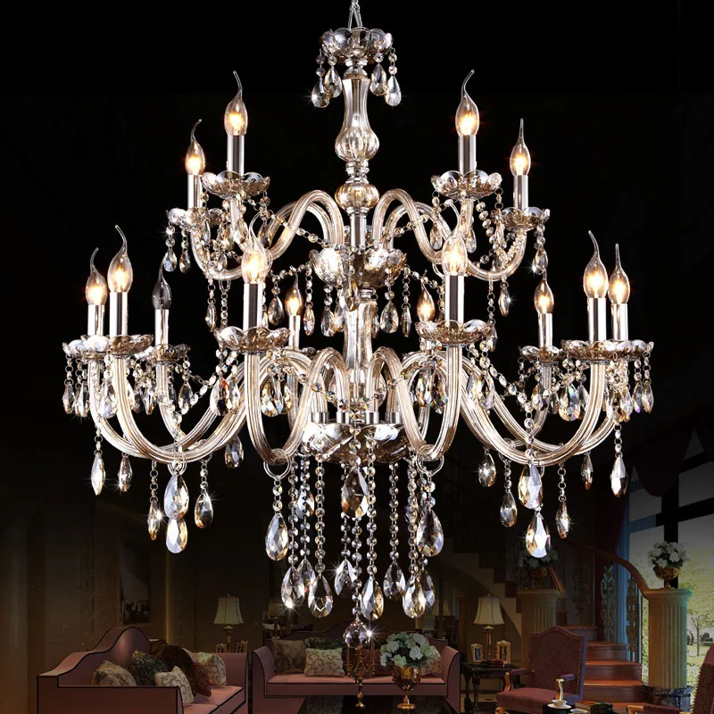 

Crystal Chandelier Bedroom Living Room Dining Room Ceiling Hanging Lamp Home Decoration Luxury Modern Suspension Chandelier