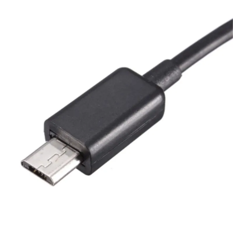 Wysokiej jakości 1m Micro USB 2.0 B 5pin męski na żeński M/F rozszerzenie ładowania ładowarka danych przedłużacz ołowiu 100cm