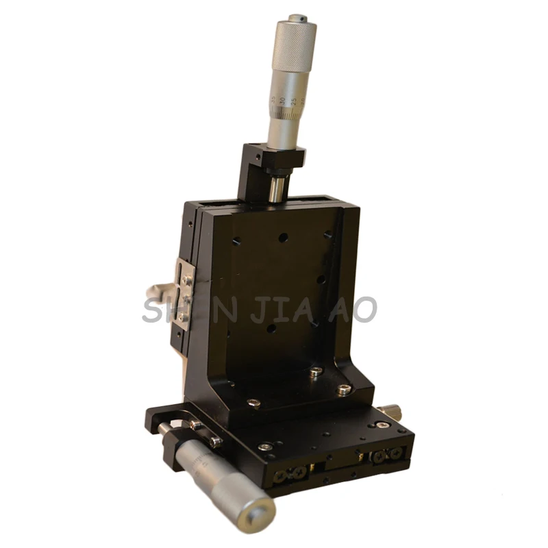 

1PC XZ axis small desktop manual sliding table CZSJ-XZ80-C vertical lift precision displacement platform line