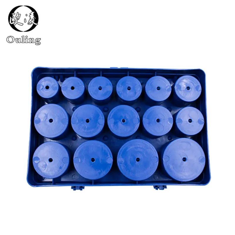 NBR O Rings Rubber Ring Kit 30Sizes Nitrile ORing Sealing O-rings Set Gasket Blue Assortment Kit Box Oil resistance Ring